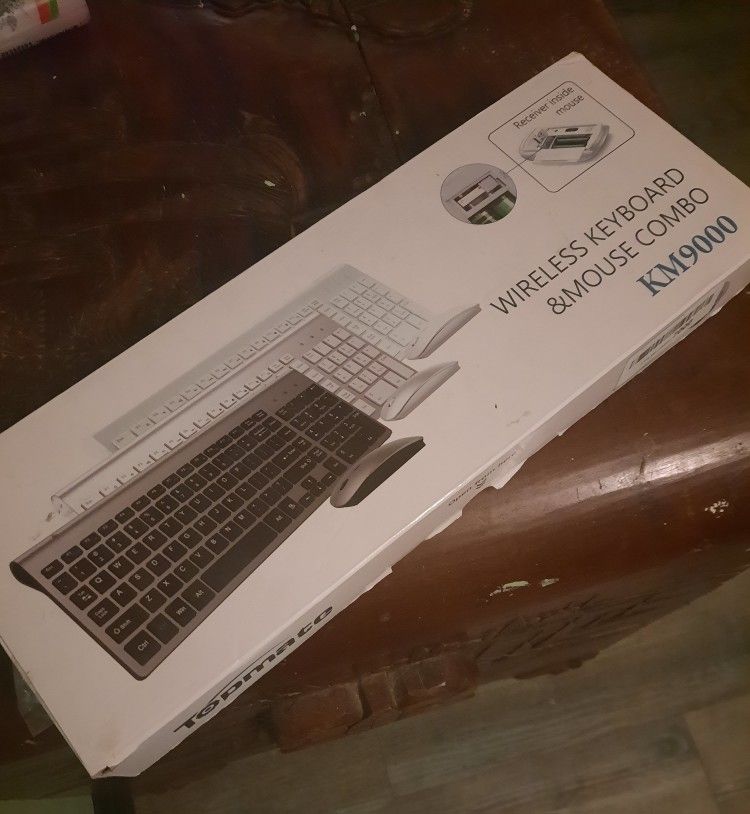 WIRELESS KEYBOARD AND MOUSE