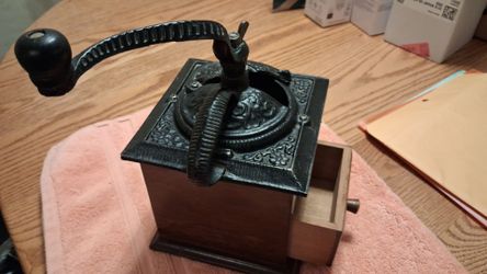 Circa 1940's Vintage Coffee Grinder