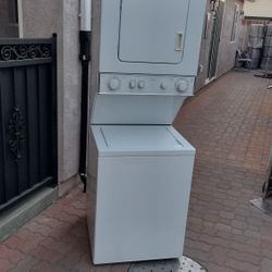 24 Inch Wede Stackable Washer Gas Dryer 
