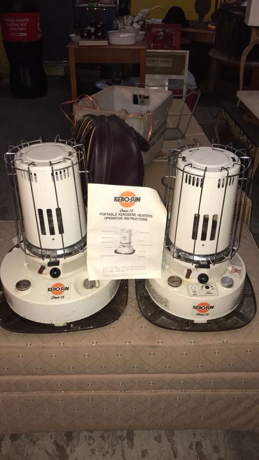Kero-Sun Omni -15 pair kerosene heaters