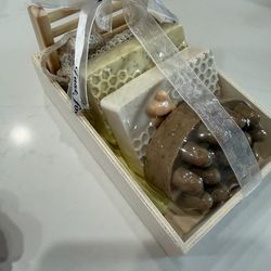 Gift set box with Handmade soaps