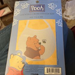 Pooh Cross Stitch Kit. 