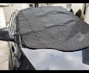Brand-new!!! Car Windshield Snow Cover,Car Sunshades for Windshield with Magnetic Edges Snow, Ice Defense No Scratches