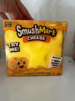 Smushmart cheese squishy