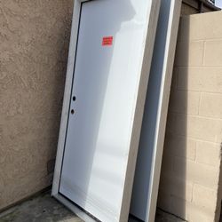 36x80 Metal Exterior Prehung Door