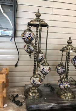 5 Globe Table Lamp