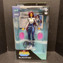 McFarlane DC Multiverse Digital Blackfire New Teen Titans Figure NEW