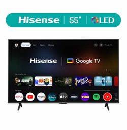 55” Hisense 4k Smart Tv W / Remote