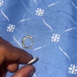 Diamond Earrings.
