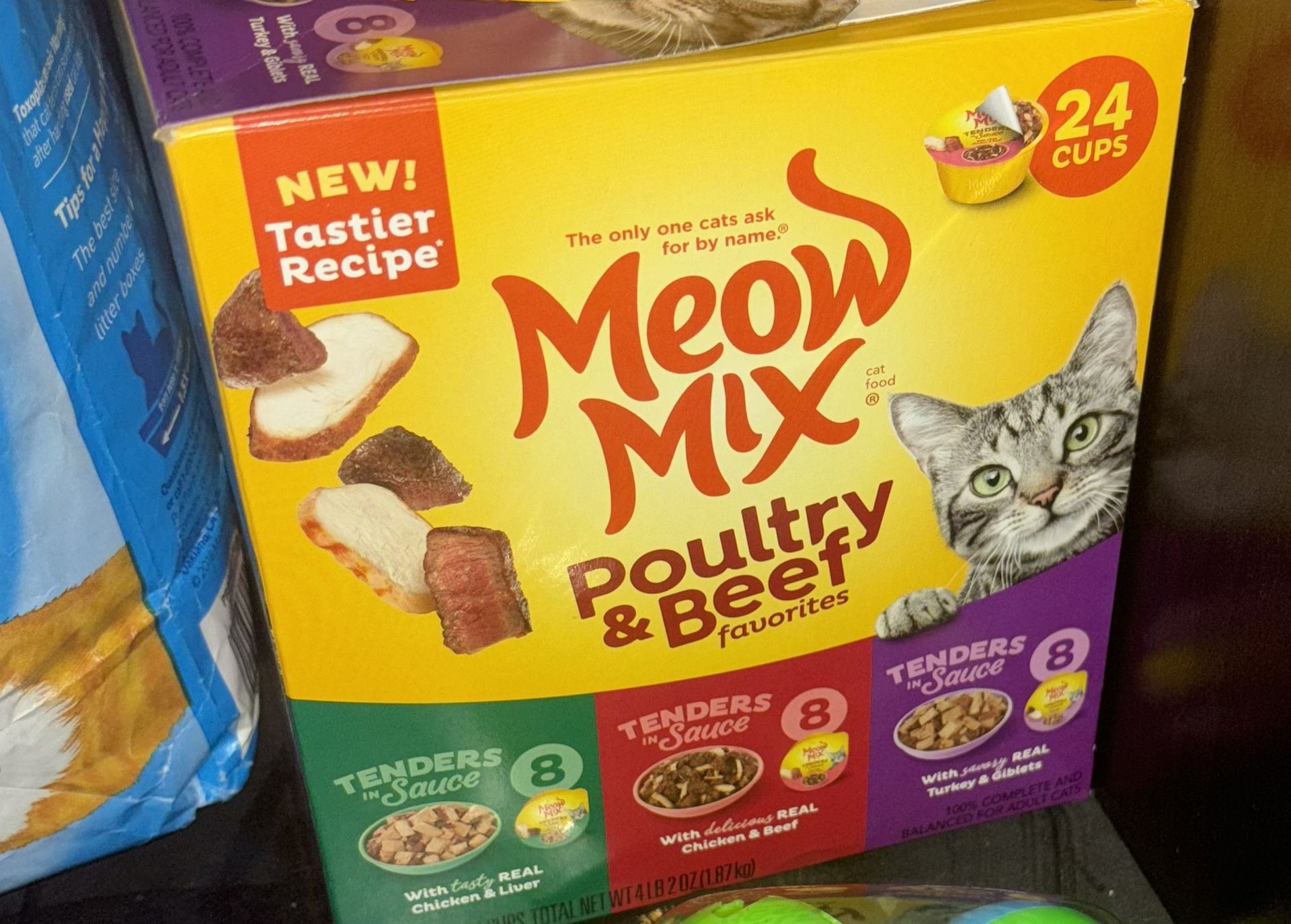 Kitten / Cat Meow Mix Food 