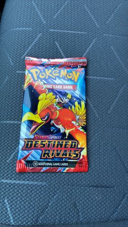 Pokemon Destined Rivals booster pack new scarlet