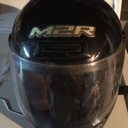 M2R Full Face Motorcycle Helmet Size Small