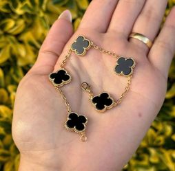 Black on Gold Van Cleef & Arpels Bracelet