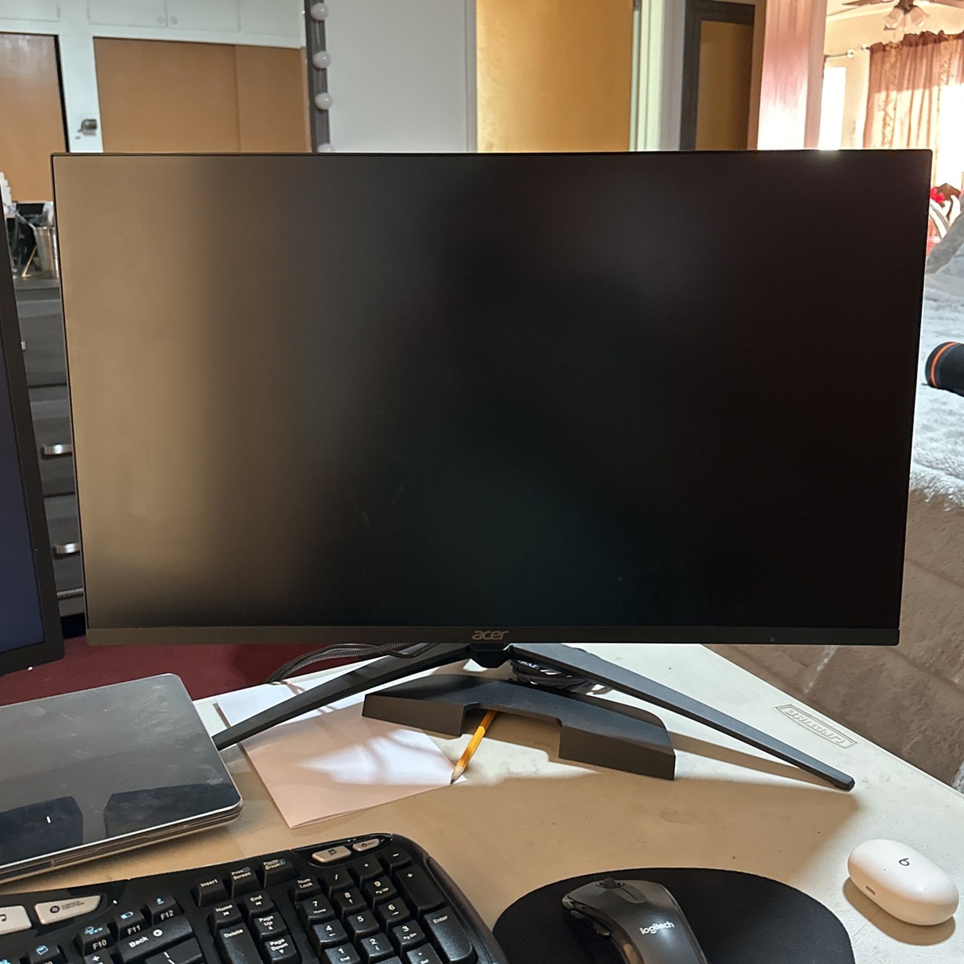 ACER Nitro XV275K P3biipruzx 27” Mini LED UHD 3840x2160 With 160 Hz Gaming Monitor Includes Geek Squad 4 Year Warranty