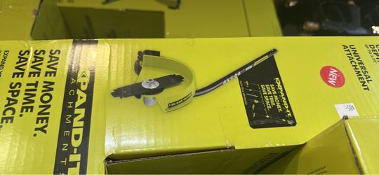 Ryobi expand it edger attachment only asking $75 (financing available)