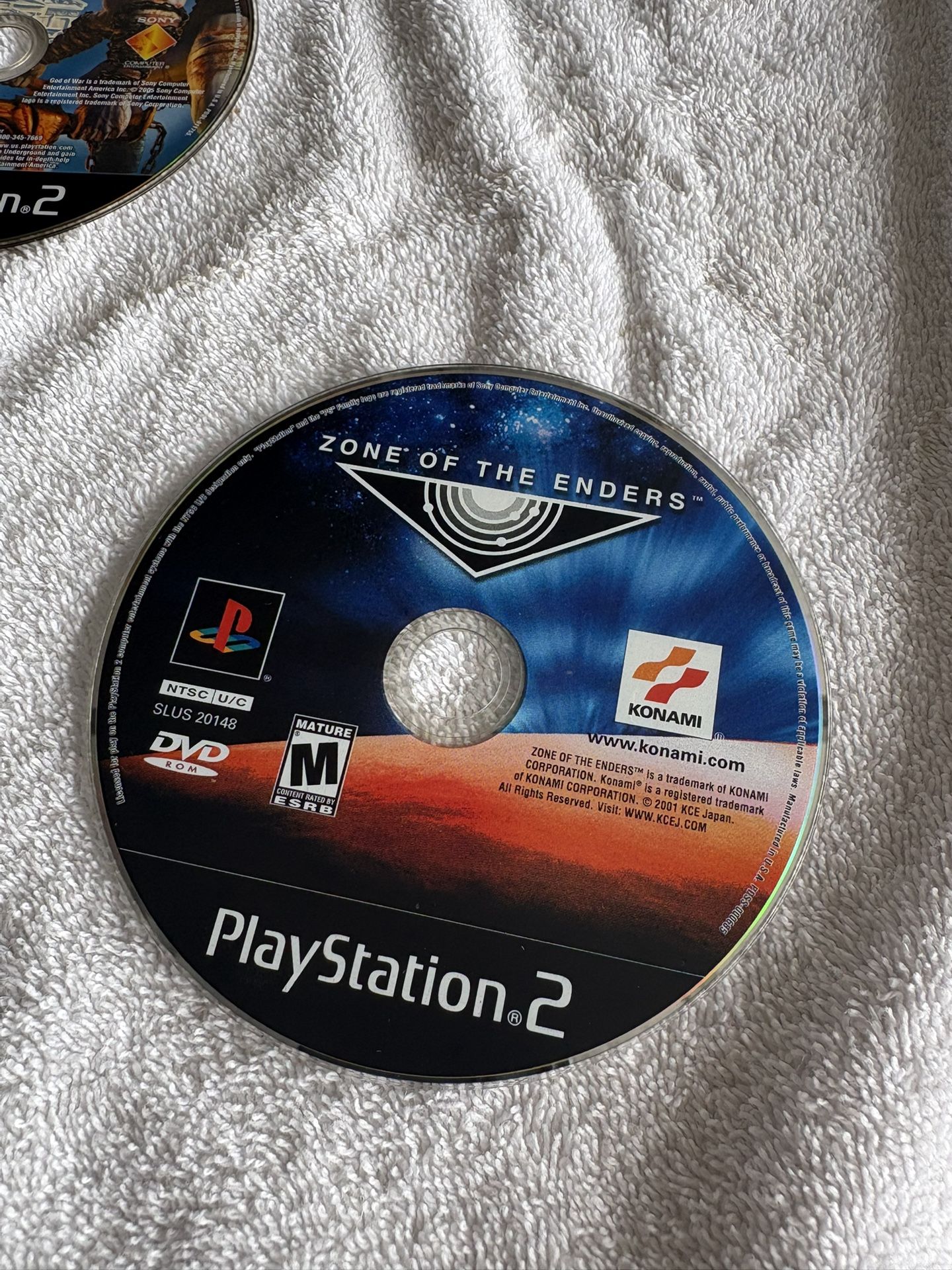 Sony Playstation 2 Zone of The Enders game