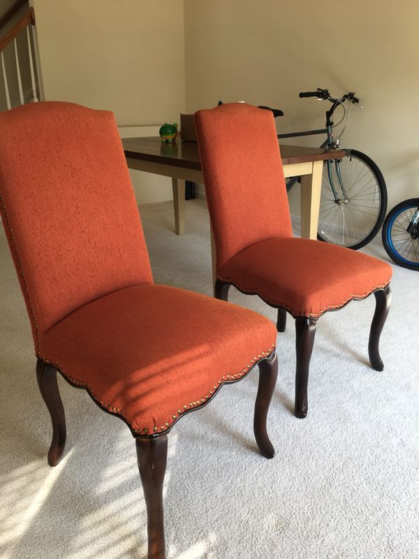 2 High Back Two Chairs From Pier One Barely Used Bought Last Year For 2 High Back Two Chairs From Pier One Barely Used Bought Last Year Rockville Md