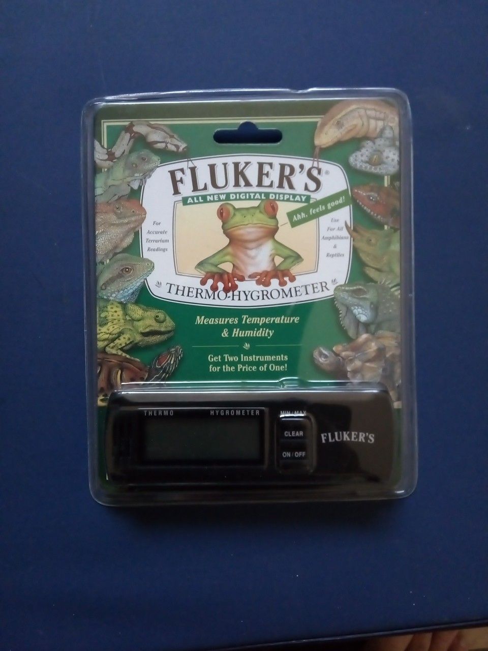 Digital thermometer and humidity Gage