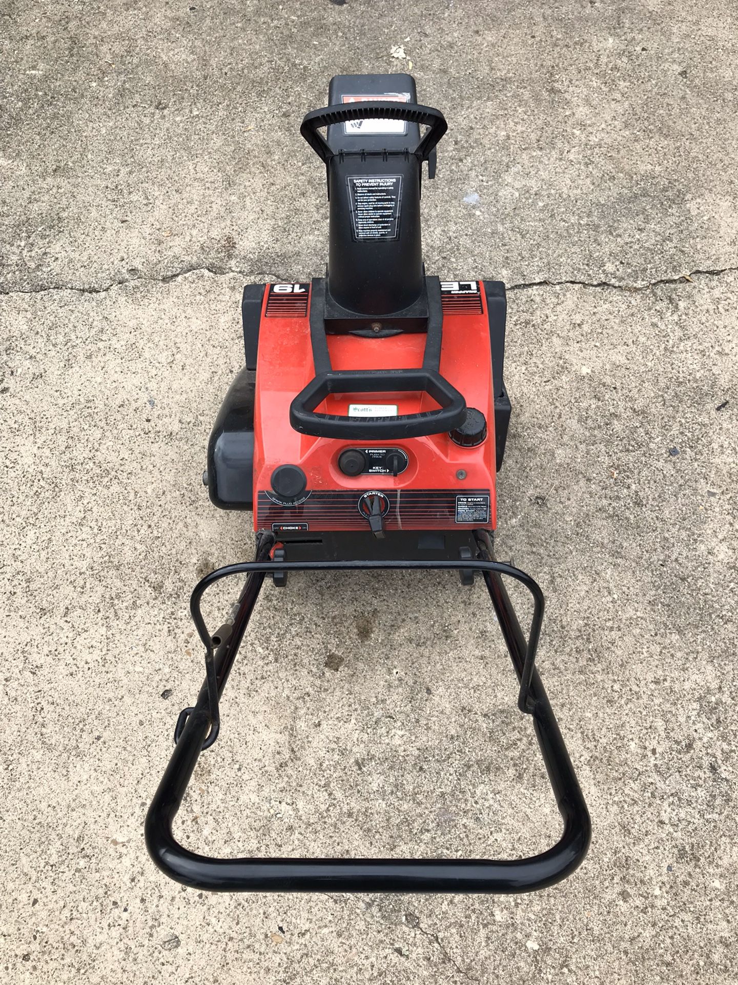 Snapper LE Snowblower for Sale in Pittsburgh, PA OfferUp