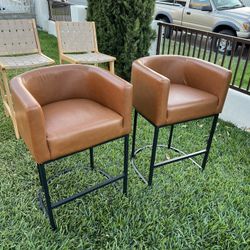 Lue Bona Crystal Barstool  Seat Material: Fabric / Faux Leather Seat  new 