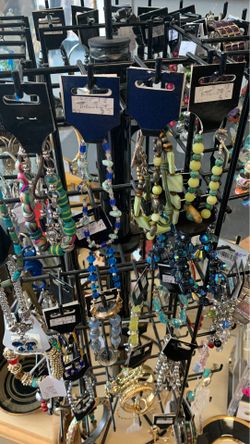 Lots of bracelets and key chains available