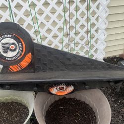 Flyers Philadelphia Flyers shelf normal wear has holes to hang on wall 