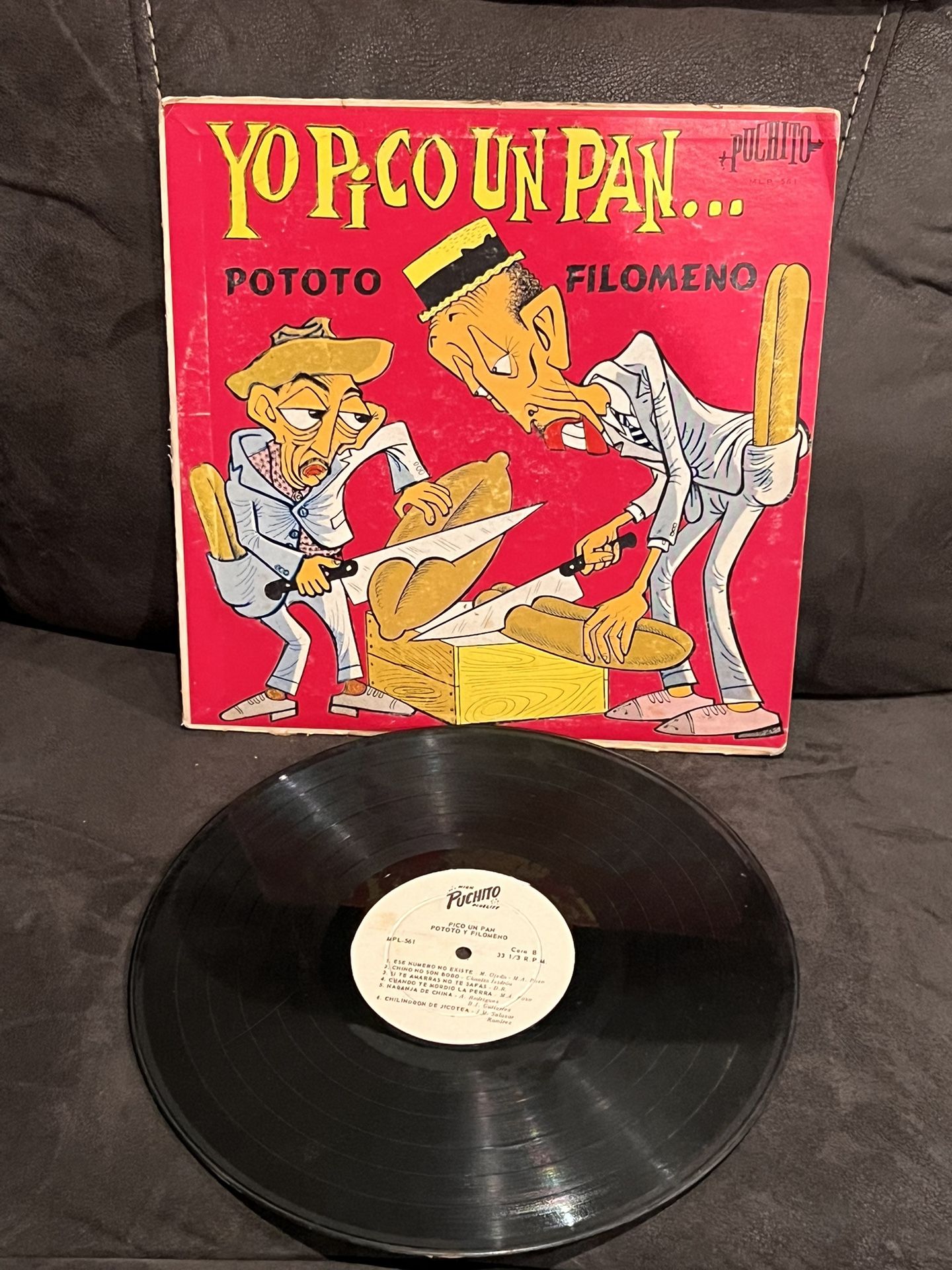 Vintage LP Vinyl Record Album 1960 Yo Pico Un Pan RARE Pototo Y Flamenco Cuban