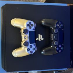 PS4 Pro 1TB w/ 2 Controllers