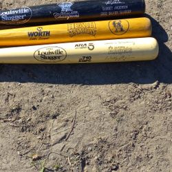 3 Angel's Little League Bat's,  Vintage 