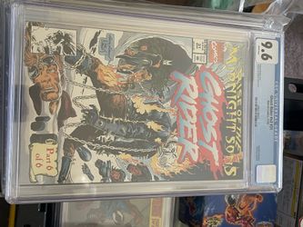 GHOST RIDER v2 31 CGC 9.6 WHITE PAGES  8/92 COMICS FIRST FULL APP. MIDNIGHT SUNS
