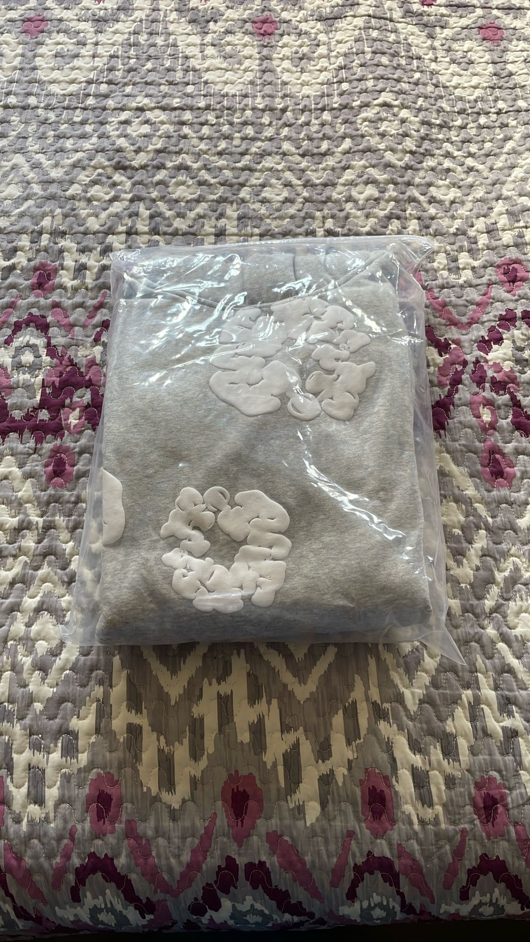 Denim Tears Grey Hoodie Small