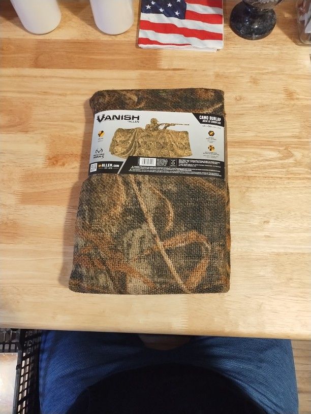 Camo Burlap