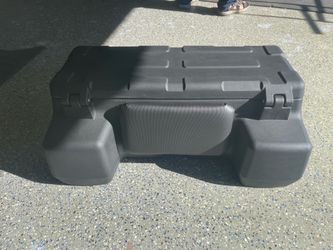 Atv Quad Storage Box Passenger Seat