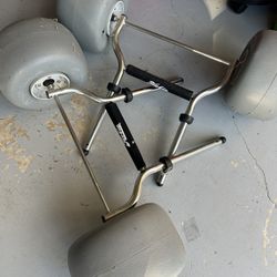 Genuine Wheeleez™ Wheel Axle Kit; 30 cm (11.8″) Polyurethane Wheels