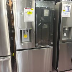 Refrigerator French Door 36” New 1 Year Warranty 