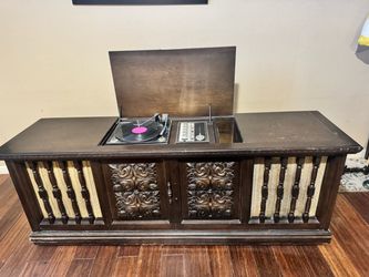 record and radio console Vintage admiral super 125 record and radio console