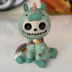 Unie The Unicorn Furry Bones Collectors Figurine!