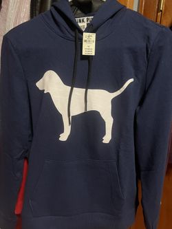 VS PINK navy blue hoodie