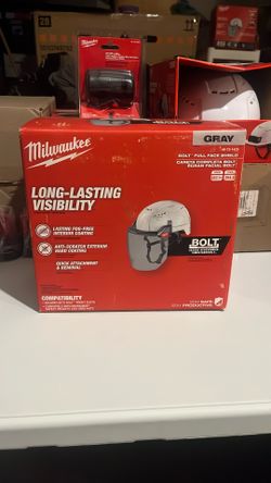 Milwaukee Bolt Face Shield