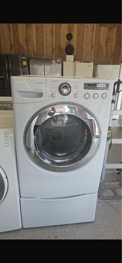 LG 27” Electric Dryer with Removable Pedestal