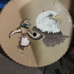 Saw Blade With Painting For Yard