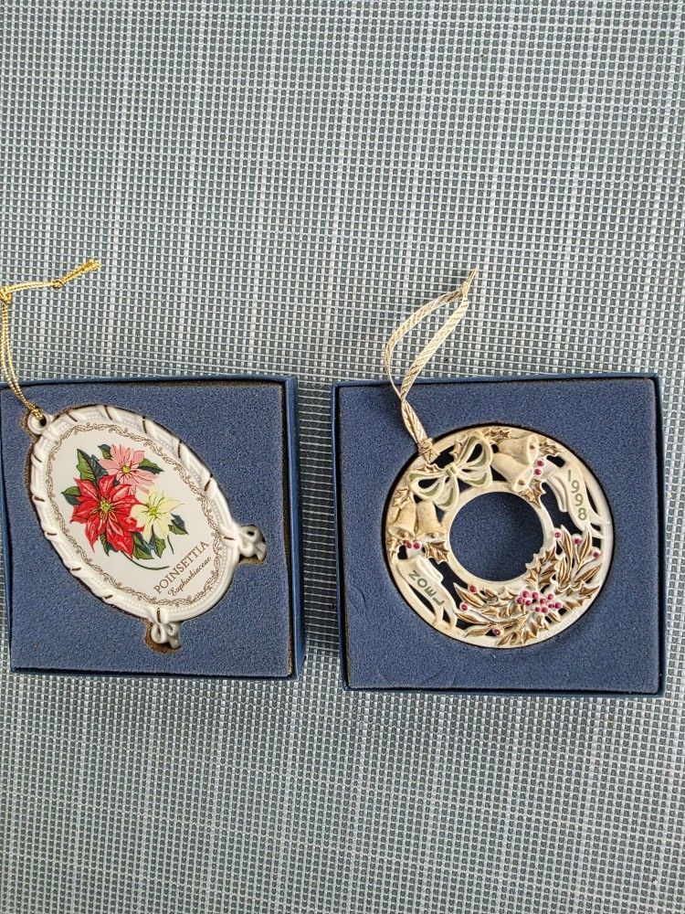 Wedgwood Vintage 1998 Ornaments 