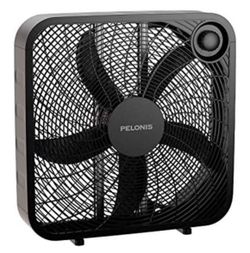 Pelonis 20” Box Fan 3 Speed