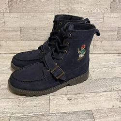 Polo Ralph Lauren Polo Bear Ranger HI II Navy Blue Boots