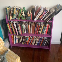 Small Purple  Book shelf 