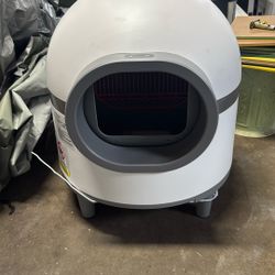 Self cleaning cat Litter box 