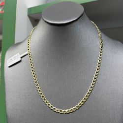 10k Curblink Chain 5mm 20 Inches 