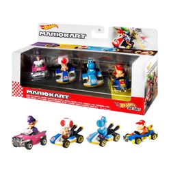 HOT WHEELS MARIO KART 4 PACK