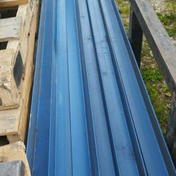 6 Pieces Of New Angle Iron, 6'x2-1/4"x3/16" Each