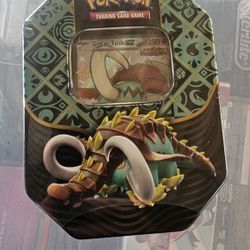 Paldean Fates International Tin [Great Tusk ex] - SV: Paldean Fates (PAF) Pokemon